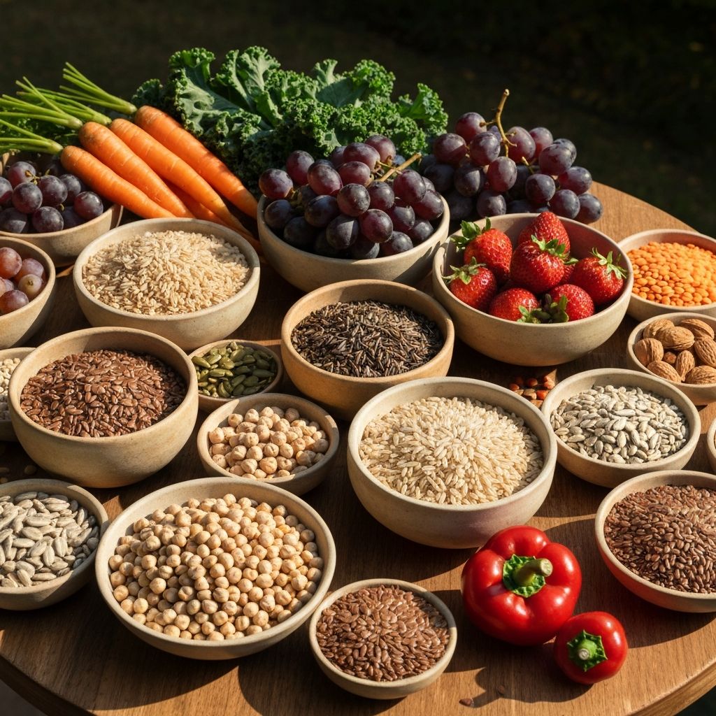 Fiber-rich foods